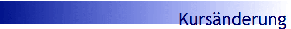 Kurs�nderung