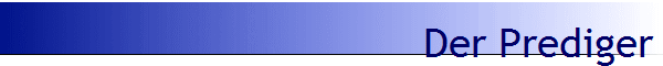 Der Prediger